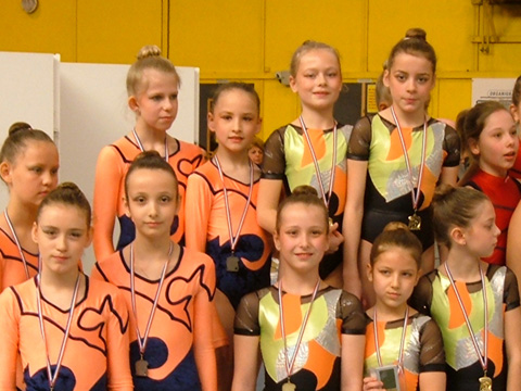 Les DC2 benjamines minimes 1ere et 2eme