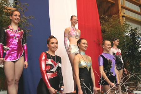 podium fdrale senior  : photo Pfastatt